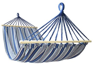 CALTER FIESTA modro-bílá / Houpací síť / 200x100 cm / Nosnost: 150 kg
