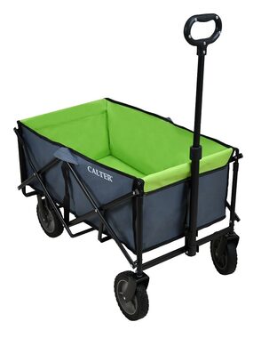 CALTER Přepravní skládací vozík zelená