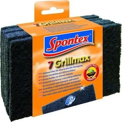 Spontex Grillmax Houbička na gril (7 ks)