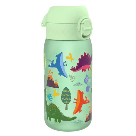 ion8 Leak Proof Dětská láhev Dinosaur zelená 350 ml