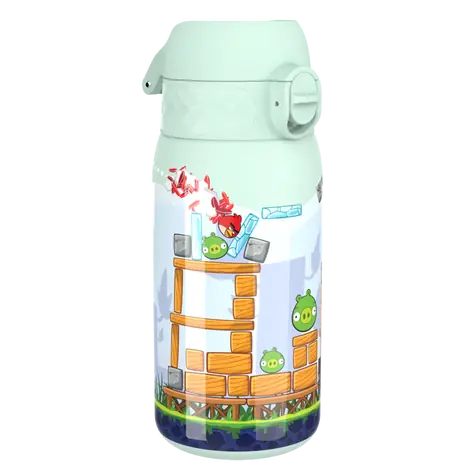 ion8 Leak Proof Dětská Nerezová láhev Angry Birds Game Level 400 ml