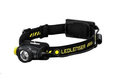 LEDLENSER H5R WORK čelovka černá / 500/300/15 lm / IP67 / Li-Ion / 1800 mAh