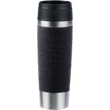 Emsa Travel Mug Classic Grande 0.5l černá / Termohrnek / nerezová ocel