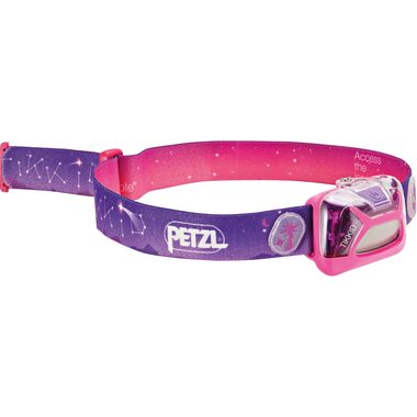 Petzl Tikkid růžová / Čelová svítilna / 20 lm / dosvit až 7m / 3x AAA / IPX4