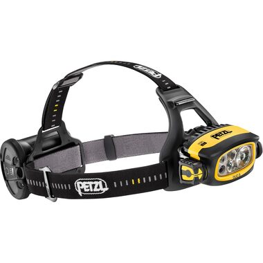 Petzl Duo S žlutá / Čelová svítilna / 1100 lm / dosvit až 200m / 3200 mAh / IP67