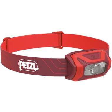 Petzl Tikkina červená / Čelová svítilna / 300 lm / dosvit až 65m / 3x AAA / IPX4