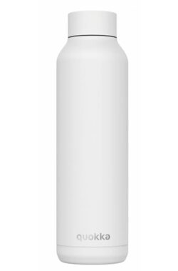 Quokka Nerezová termoláhev Solid Powder bílá 630 ml