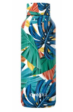 Quokka Nerezová termoláhev Solid color jungle 510 ml / doprodej