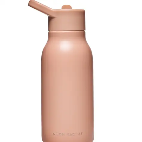 Neon Kactus Dětská nerezová láhev růžová 340 ml
