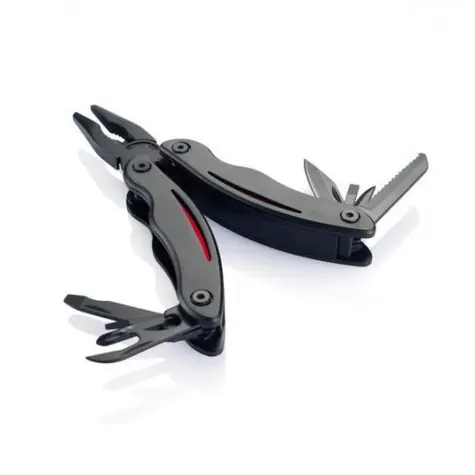 XD Design Grip černo-červená / Multifunkční kleště / 13 nástrojů / 360 g 