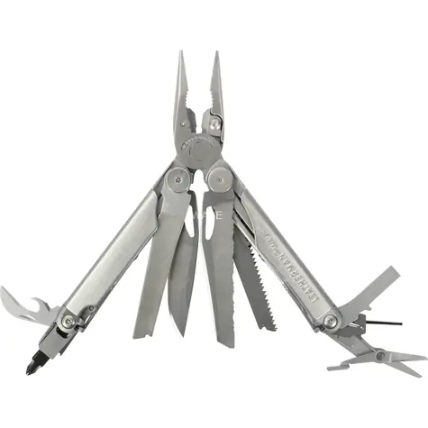Leatherman Multitool Wave Plus stříbrná / Multitool / 17 nástrojů / 241 g