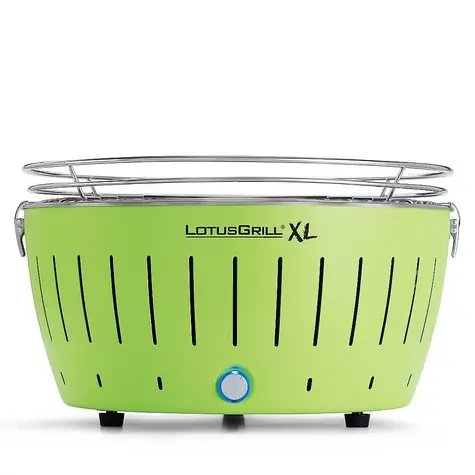 LotusGrill G435 U zelená / Gril na dřevěné uhlí / Průměr roštu 40.5 cm