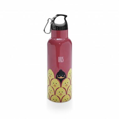 Iris Barcelona Dětská nerezová termolahev Friends 500 ml červená