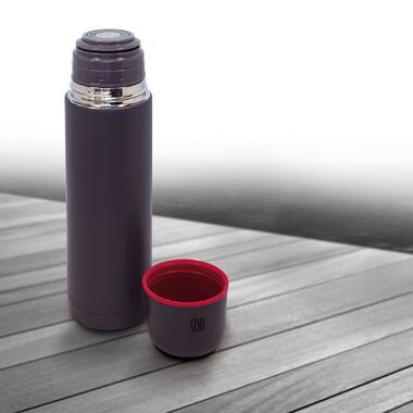 Iris Barcelona Termoska z nerezové oceli 0.5 L antracitová