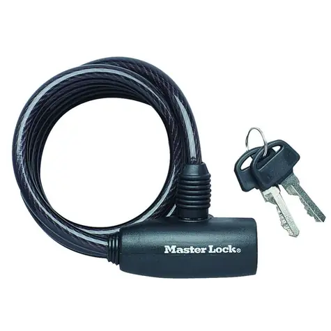 Master Lock 8126EURDPRO Spirálový zámek na kolo - 1.8m