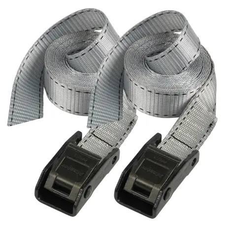 Master Lock 3110EURDAT Set 2 ks upínací popruhy - šedý - 250cm