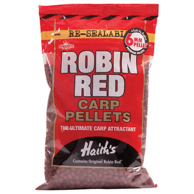 Dynamite Baits Pelety Robin Red Not Drilled Pellets 900g 6mm
