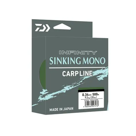 Daiwa Vlasec Infinity Sinking Mono Olive 500m 0,300mm