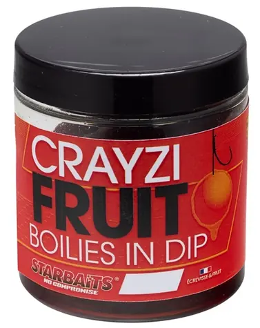 Starbaits Boilies In Dip Crayzi Fruit 150g 24mm