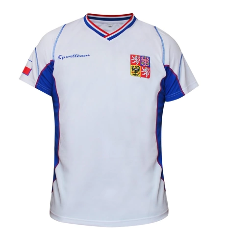 SPORTTEAM Fotbalový dres ČR 2 chlapecký vel.158/164
