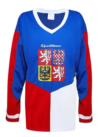 SPORTTEAM Hokejový dres ČR 4 XL