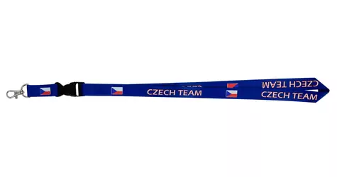 SPORTTEAM Klíčenka ČR 2 - modrá