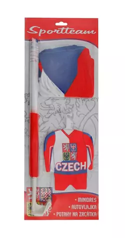 SPORTTEAM Fan AUTO sada ČR 1