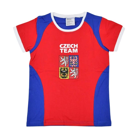 Fanouškovské triko SPORTTEAM® Česká Republika 2 dětské vel. 146/152