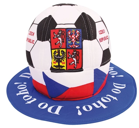 SPORTTEAM Klobouk fotbalový míč ČR 1