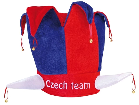 SPORTTEAM Klobouk šašek ČR 4