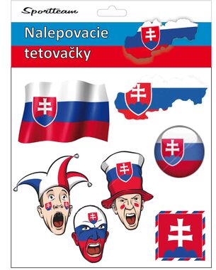 SPORTTEAM Tetovací obtisky SPORTTEAM® Slovenská Republika 2