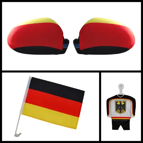 SPORTTEAM Fan sada Německo 001 Car Pack