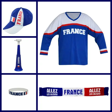 SPORTTEAM Fan sada Francie 004 Pub Pack Hokej