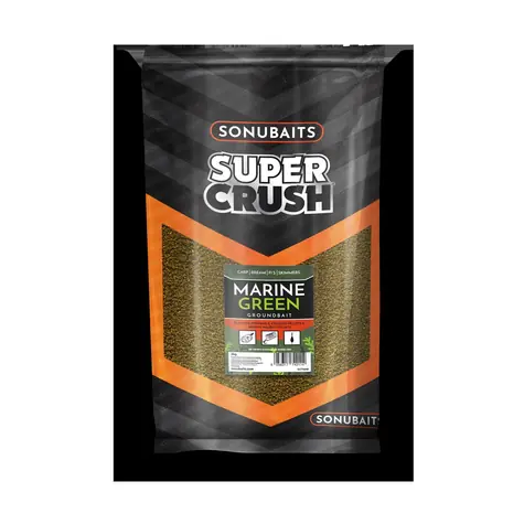 Sonubaits Vnadící směs Supercrush Marine Green 2kg