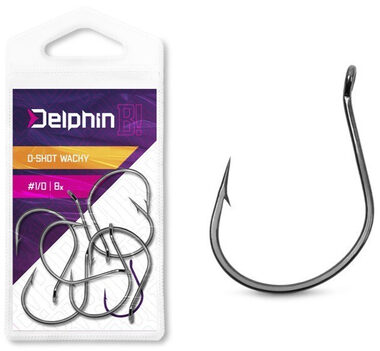 Delphin Háček B! D-SHOT WACKY Velikost 2 8ks