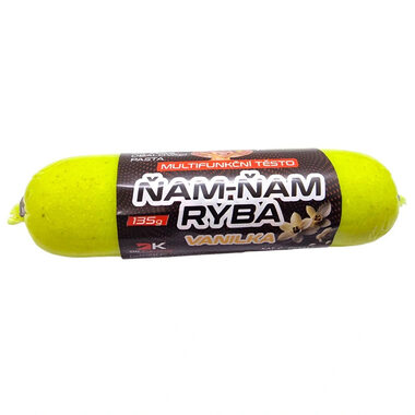 DK FISHING Inovativní těsto Ňam-Ňam ryba Vanilka 135g