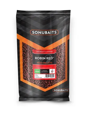 Sonubaits Pelety Feed Pellets Robin Red 900g 4mm