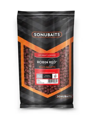 Sonubaits Pelety Feed Pellets Robin Red 900g 8mm (With Holes)