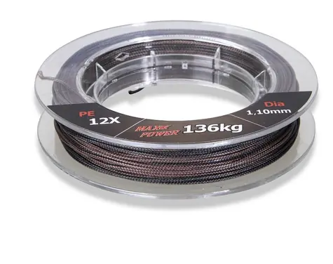Uni Cat Šňůrka Camou X-12 Leader 25m 12X 1,2mm 154kg