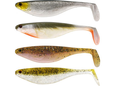 Westin Gumová nástraha Shadteez 7cm 4g Clear Water Mix 18 4ks