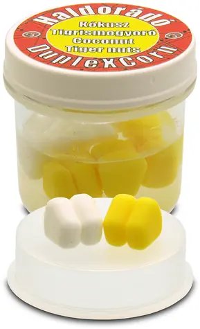 Haldorádó Umělá kukuřice DupleXCorn 8ks 10mm Kokos/Tygří ořech