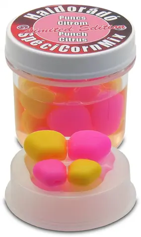 Haldorádó Gumová kukuřice SpéciCorn MIX Limited Edition 16ks 10+15mm Punč-citrón
