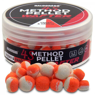 Haldorádó Pelety 4S Method Pellet Wafters 30g 6+8mm/7+9mm Kyselina máslová-Vanilka