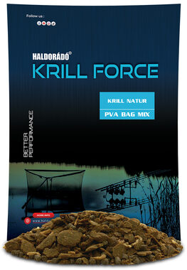 Haldorádó Vnadící směs Krill Force PVA Bag Mix 600g Krill Natur