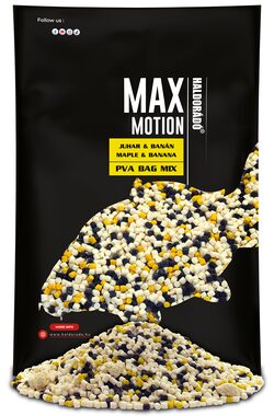 Haldorádó Vnadící směs Max Motion PVA Bag Mix 600g Javor/Banán
