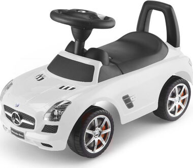 ECOTOYS Odrážedlo se zvuky Mercedes bílá / od 3 let