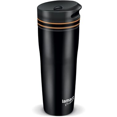 Lamart Manq Termohrnek 360ml černo-oranžová