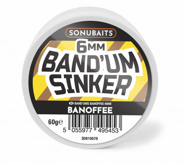 Sonubaits Dumbells Band'Um Sinkers Banoffee 60g 6mm