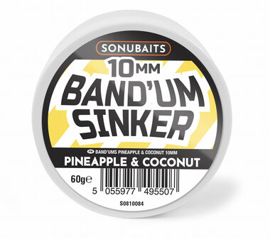 Sonubaits Dumbells Band'Um Sinkers Pineapple & Coconut 60g 10mm
