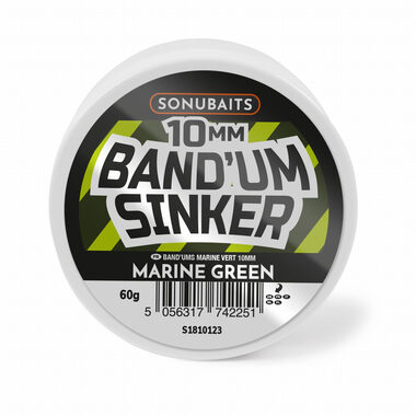 Sonubaits Dumbells Band'Um Sinkers Marine Green 60g 10mm